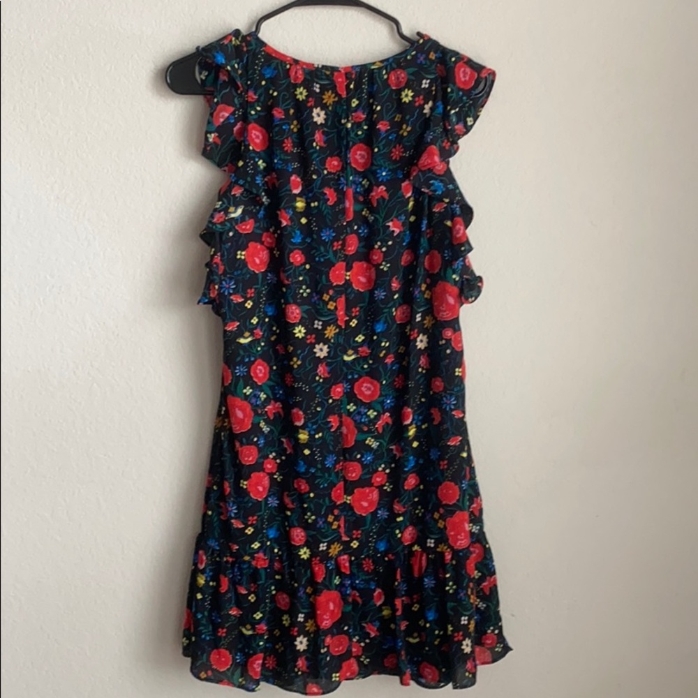 J Crew Ruffle Sleeve Dress - Picture 2 of 4